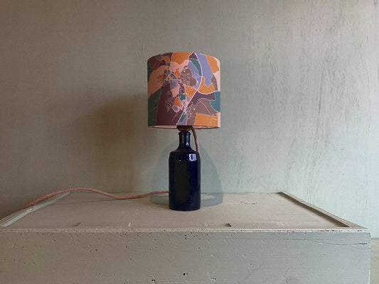 ALNWICK MAP LAMPSHADE