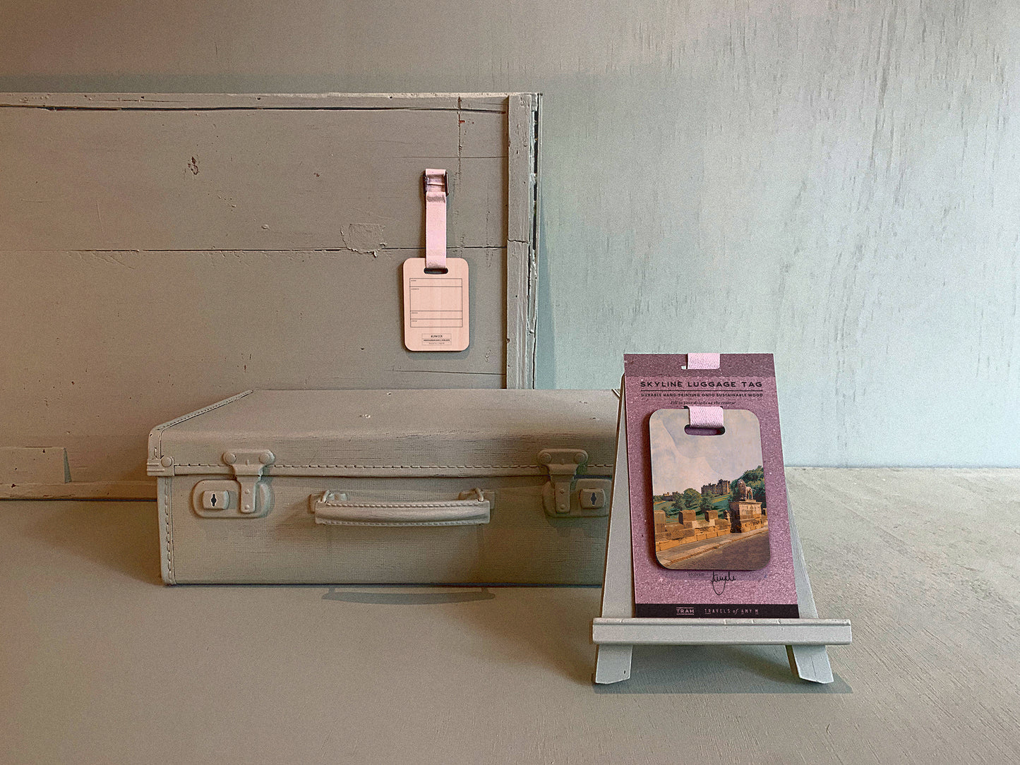 ALNWICK SKYLINE LUGGAGE TAG