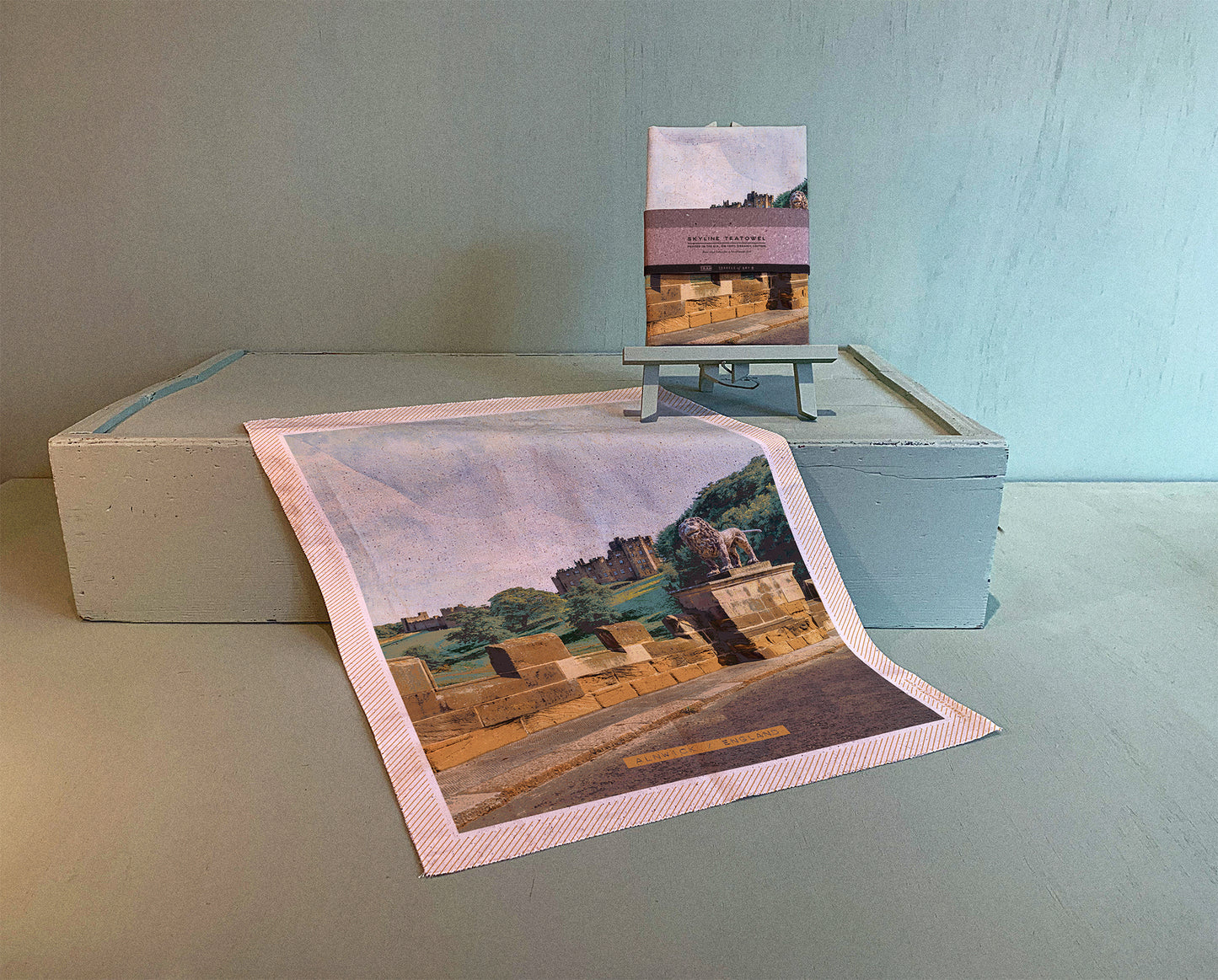 ALNWICK SKYLINE TEATOWEL