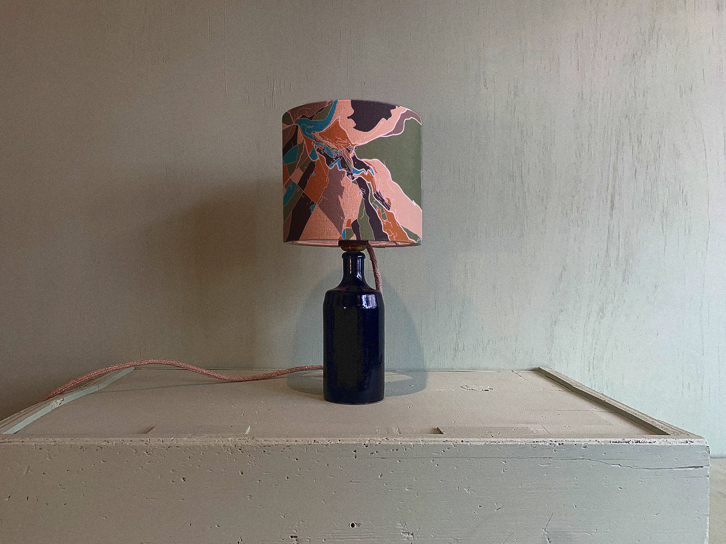 ASSISI MAP LAMPSHADE