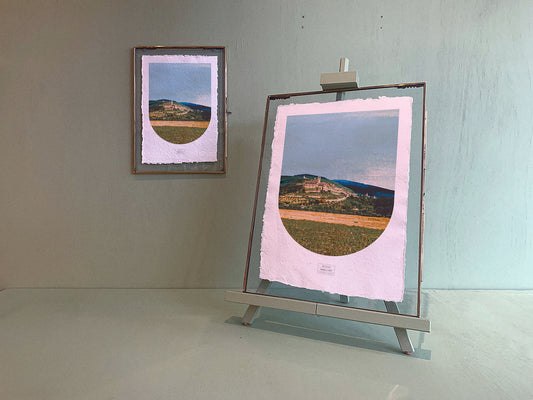 ASSISI SKYLINE ART PRINT