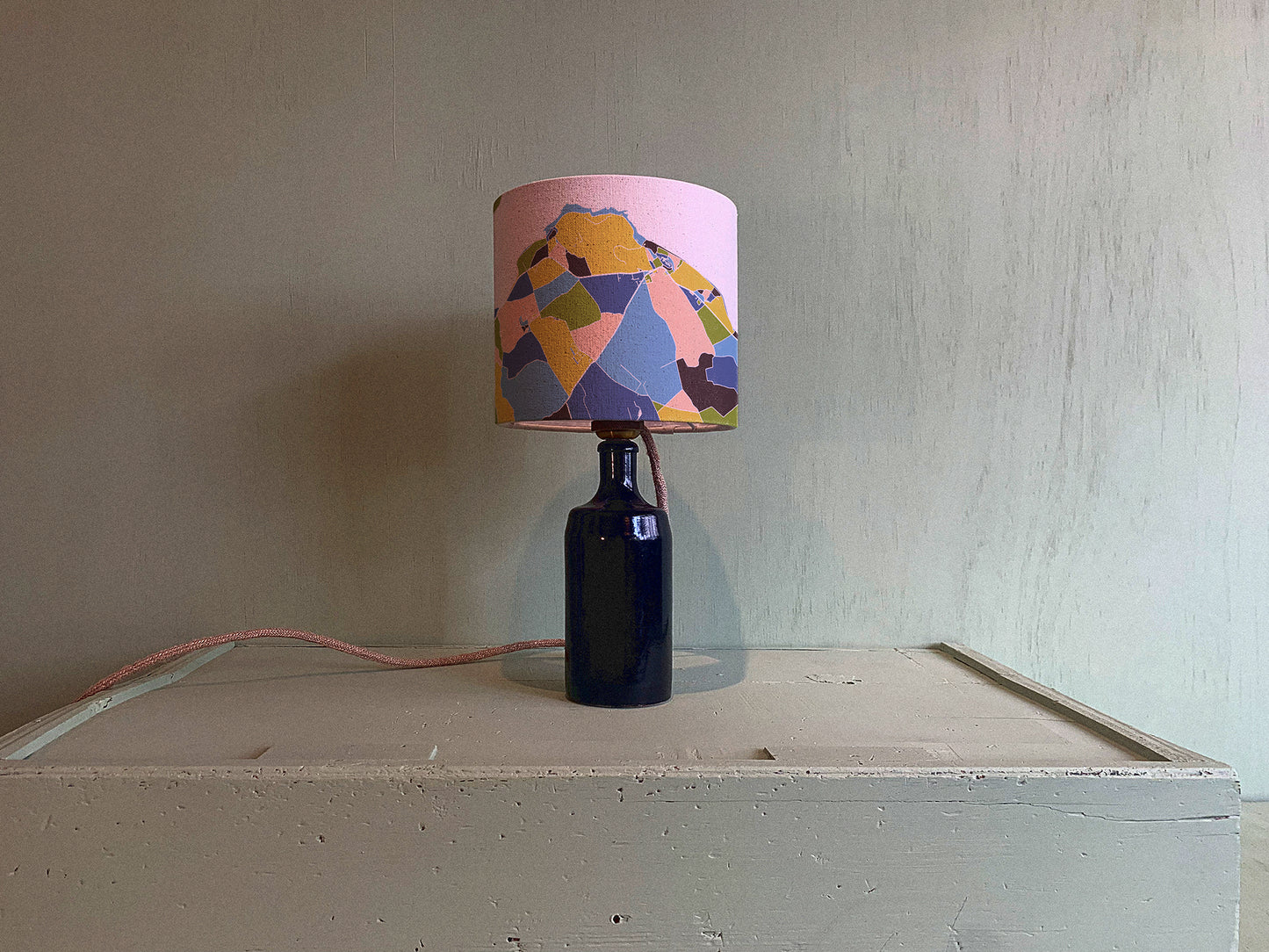 BAMBURGH MAP LAMPSHADE