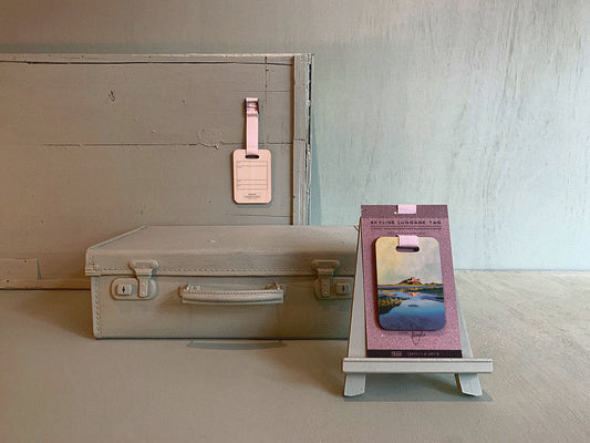 BAMBURGH SKYLINE LUGGAGE TAG
