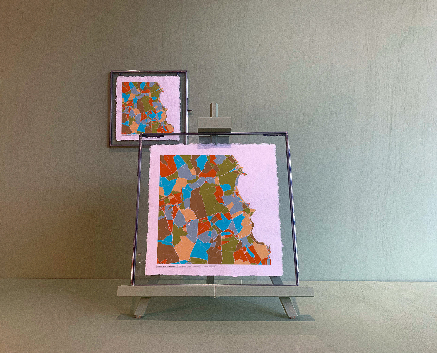 BEADNELL MAP ART PRINT