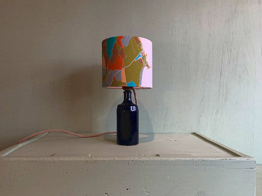 BEADNELL MAP LAMPSHADE