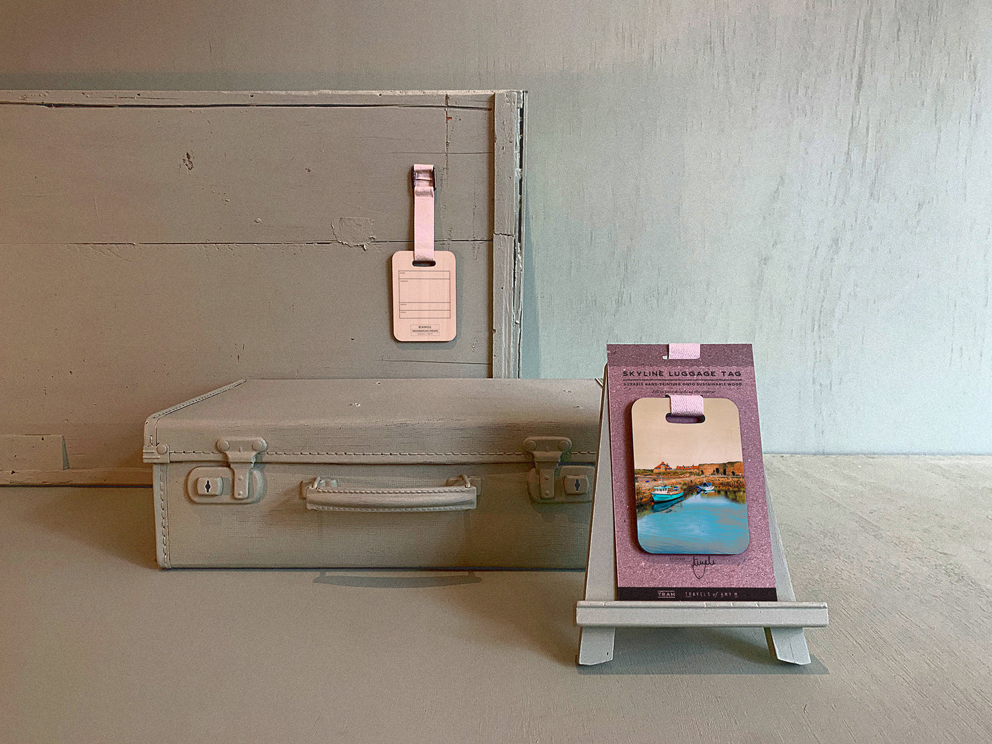 BEADNELL SKYLINE LUGGAGE TAG