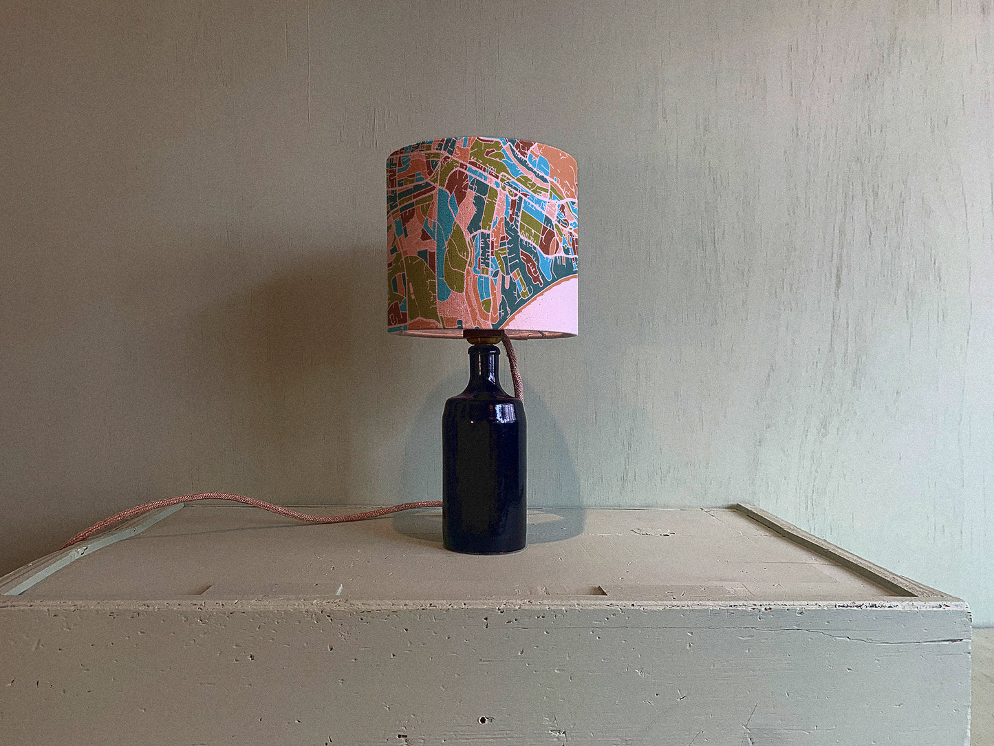 BOURNEMOUTH MAP LAMPSHADE