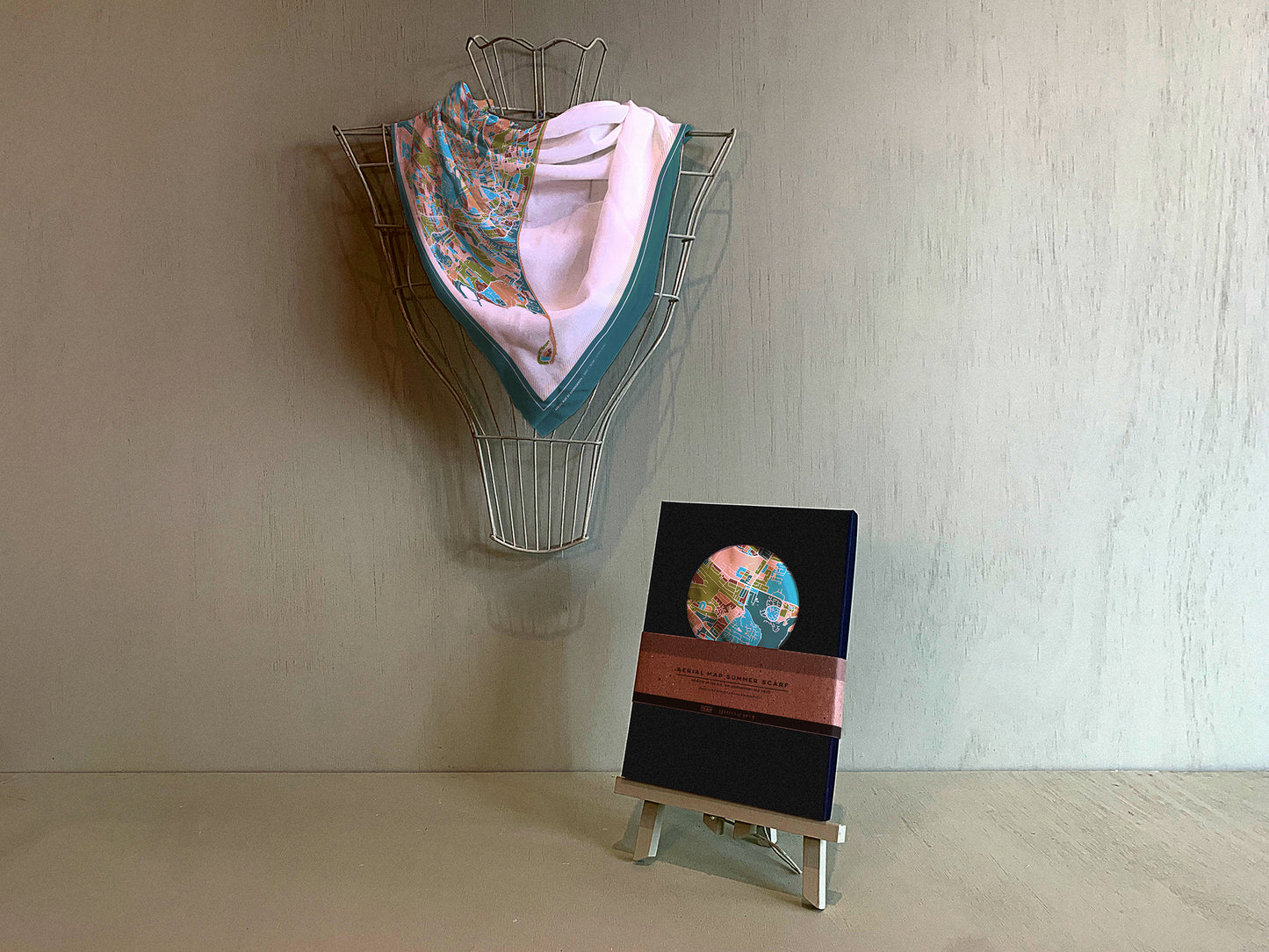 BOURNEMOUTH MAP SCARF