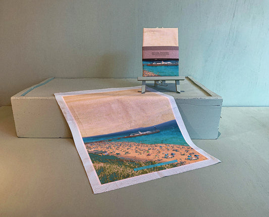 BOURNEMOUTH SKYLINE TEATOWEL