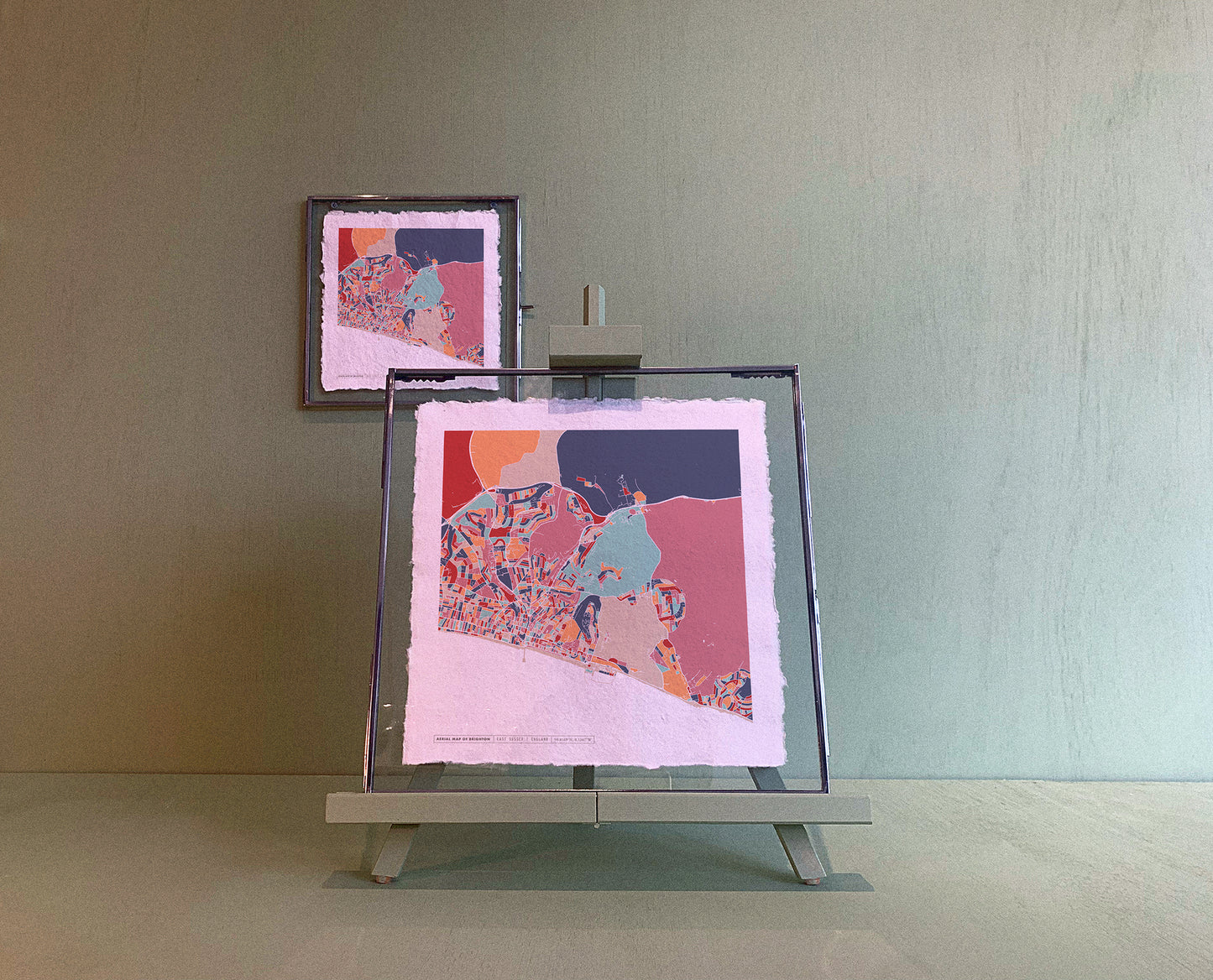 BRIGHTON MAP ART PRINT