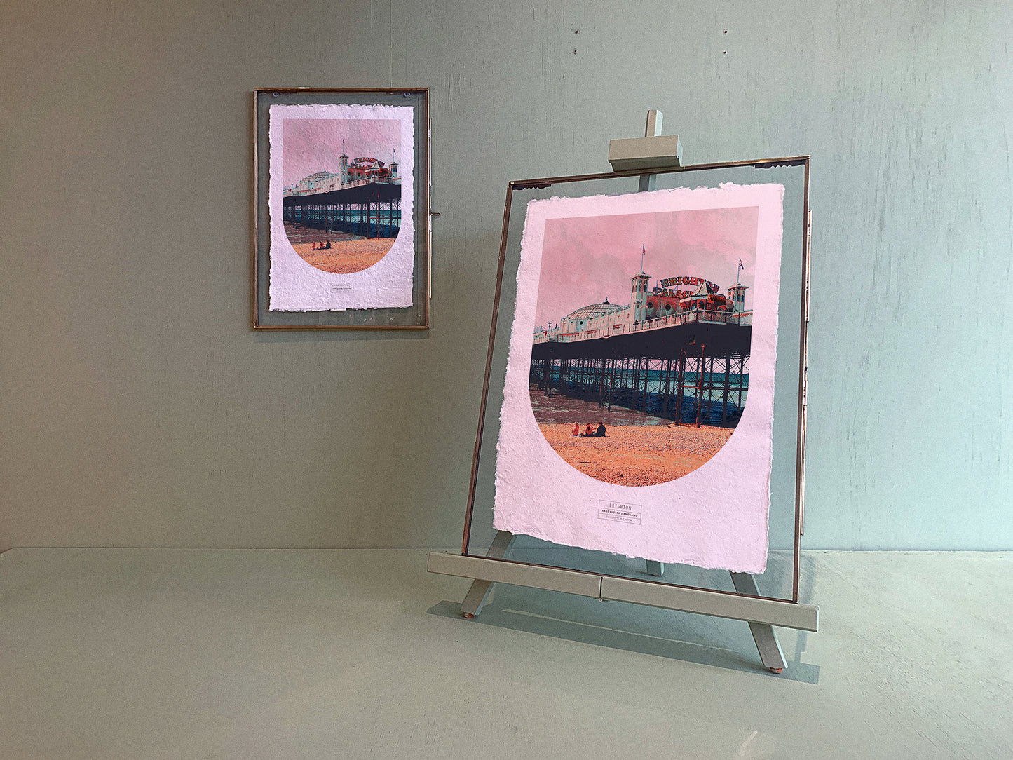 BRIGHTON SKYLINE ART PRINT