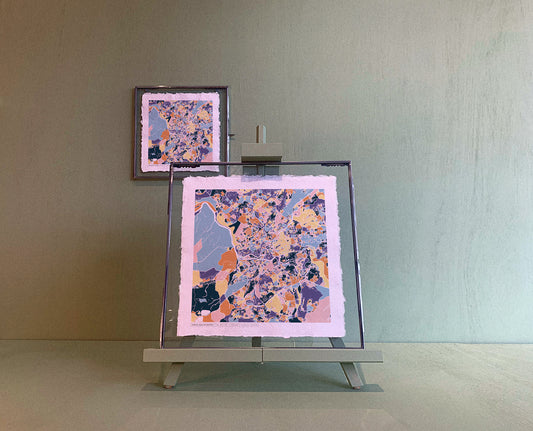 BRISTOL MAP ART PRINT