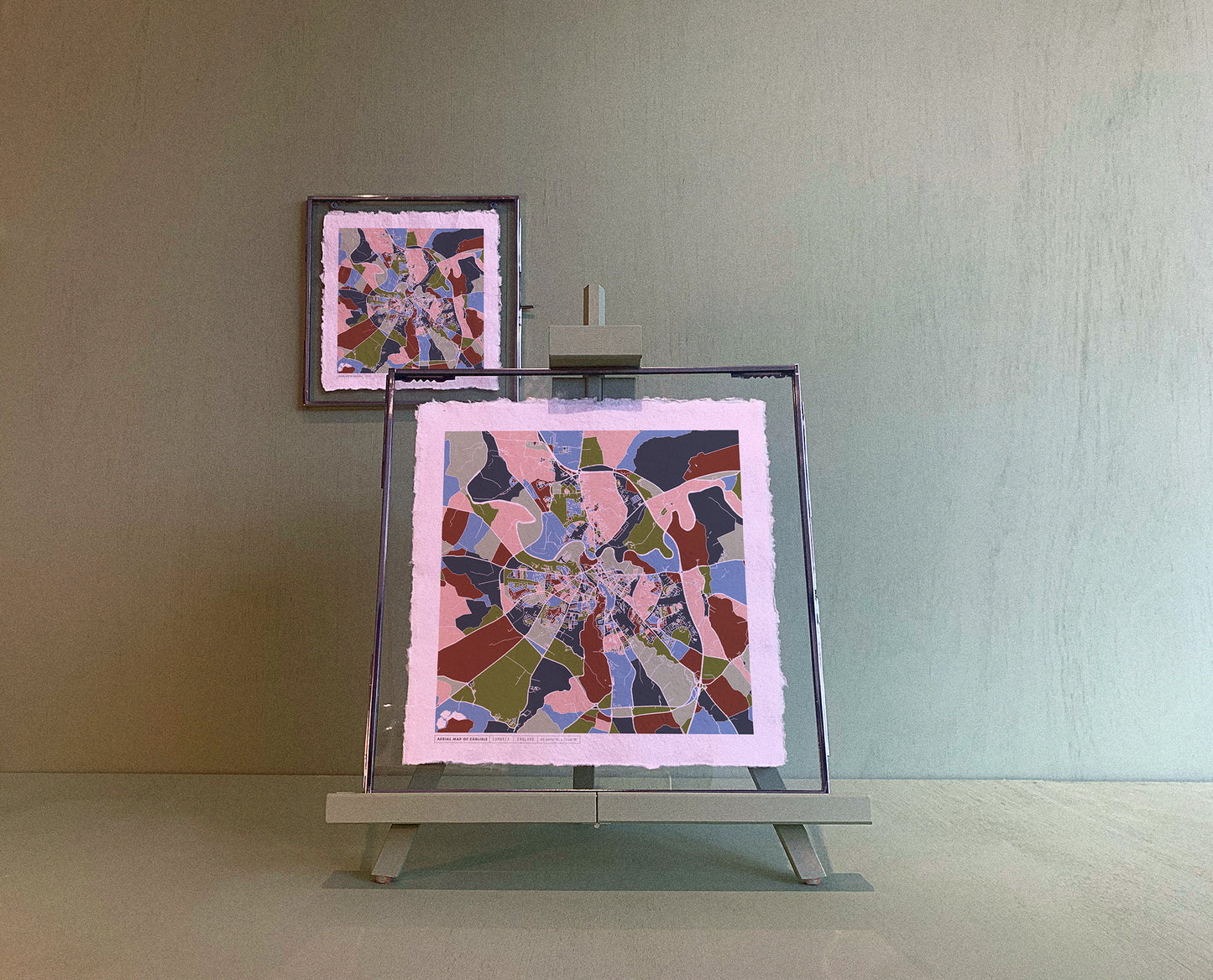 CARLISLE MAP ART PRINT