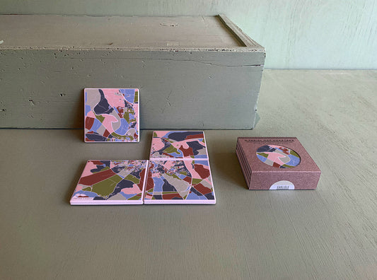 CARLISLE MAP COASTERS