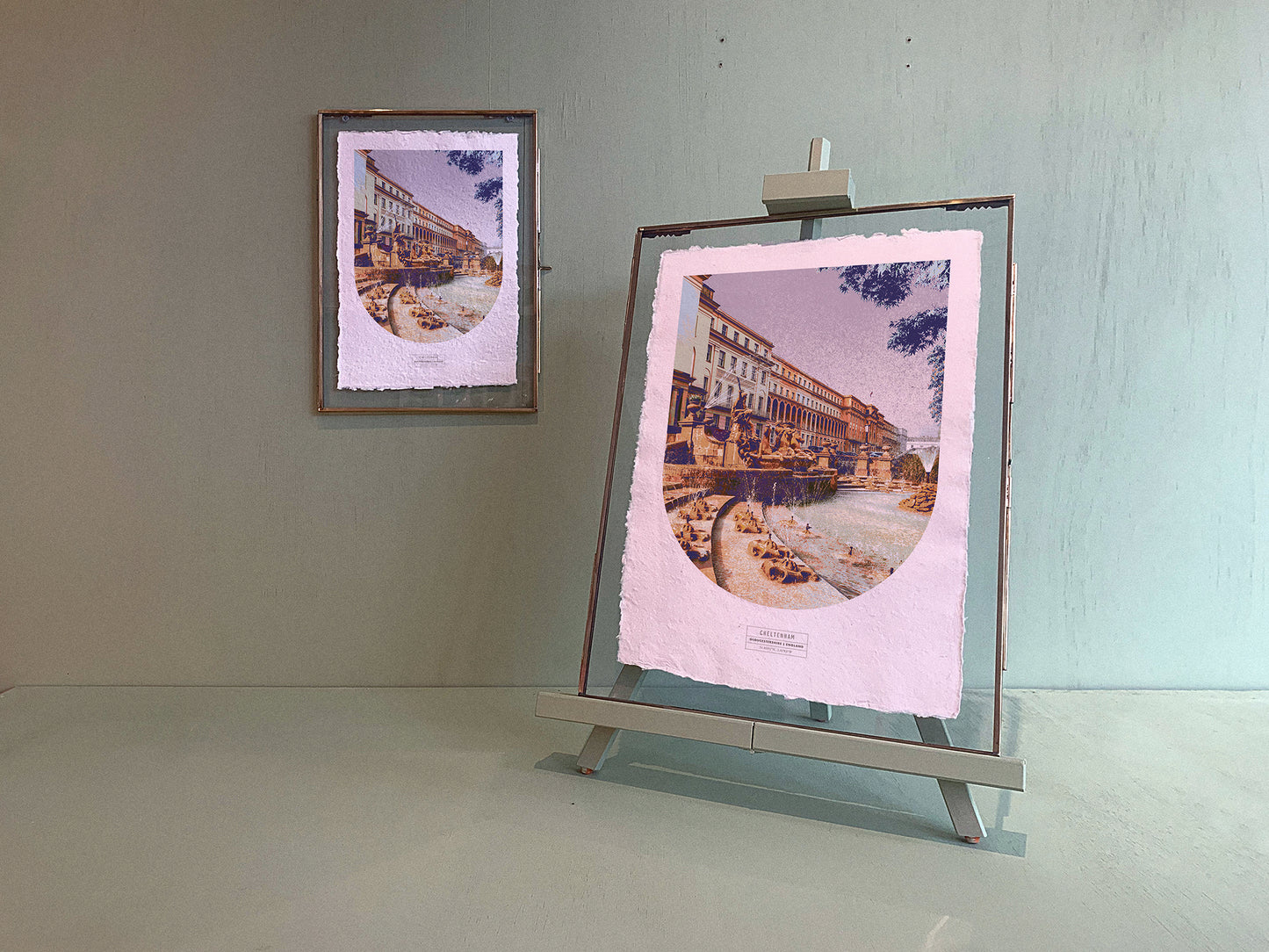 CHELTENHAM SKYLINE ART PRINT