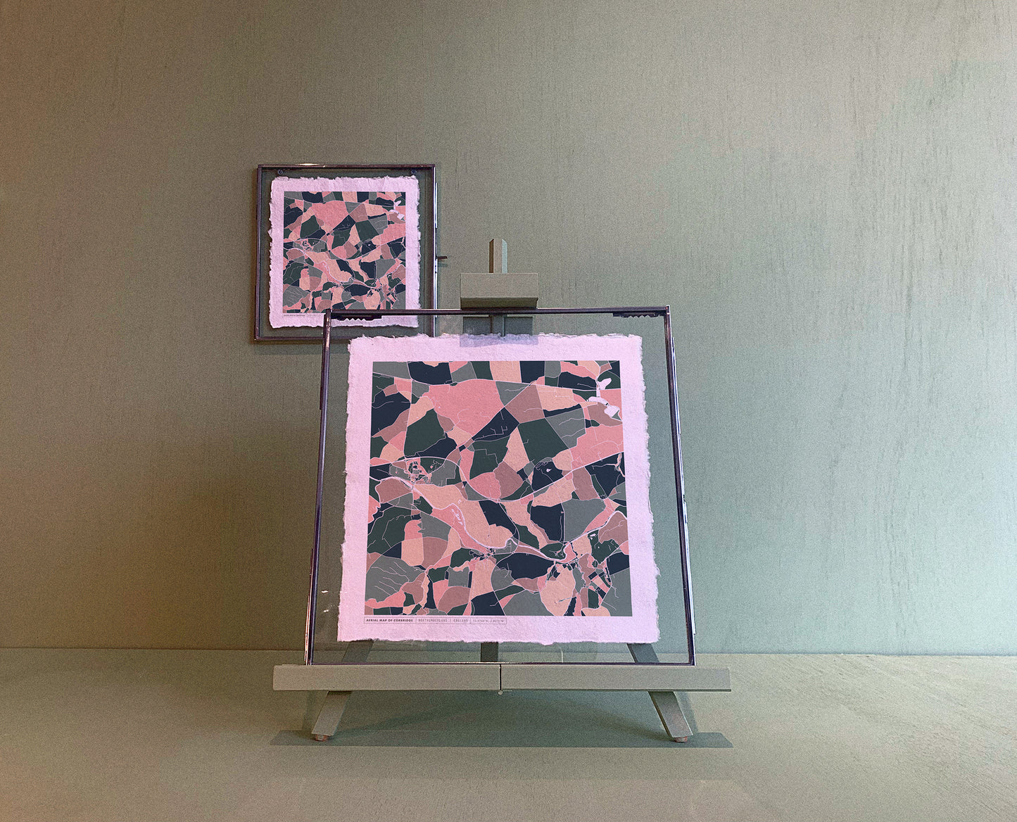 CORBRIDGE MAP ART PRINT