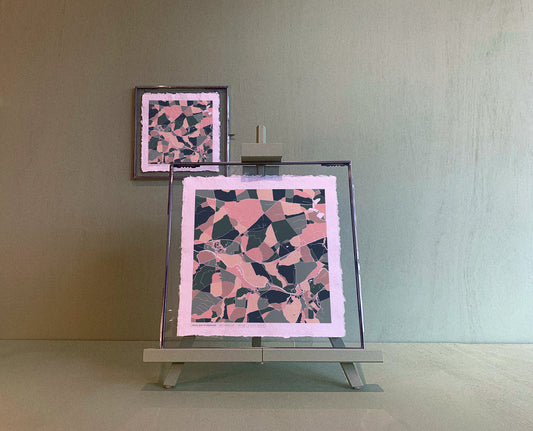 CORBRIDGE MAP ART PRINT