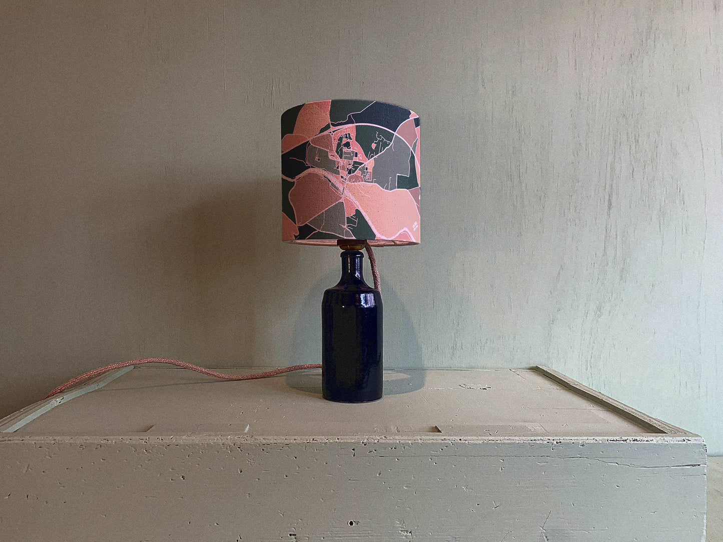 CORBRIDGE MAP LAMPSHADE