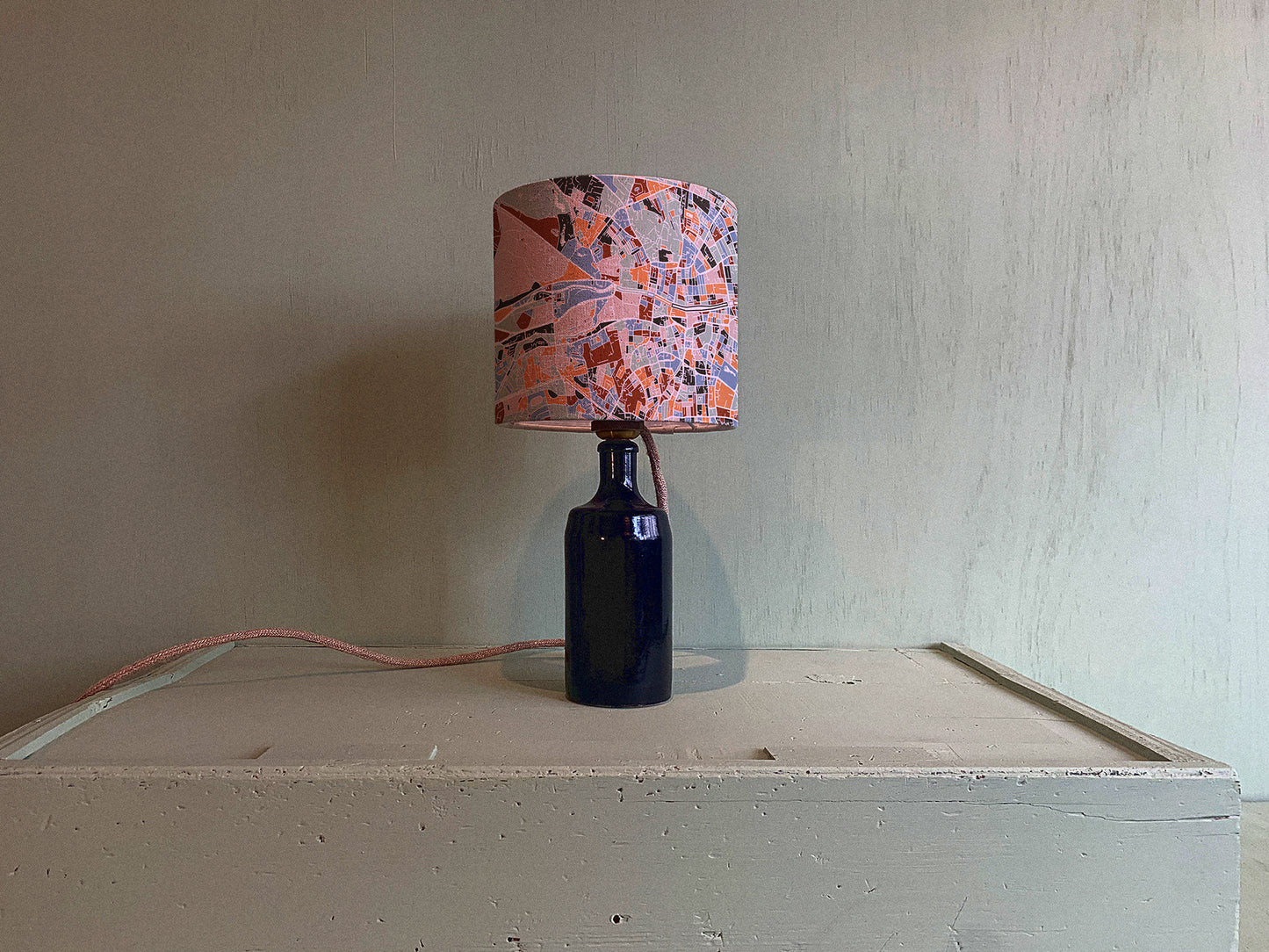 DUBLIN MAP LAMPSHADE