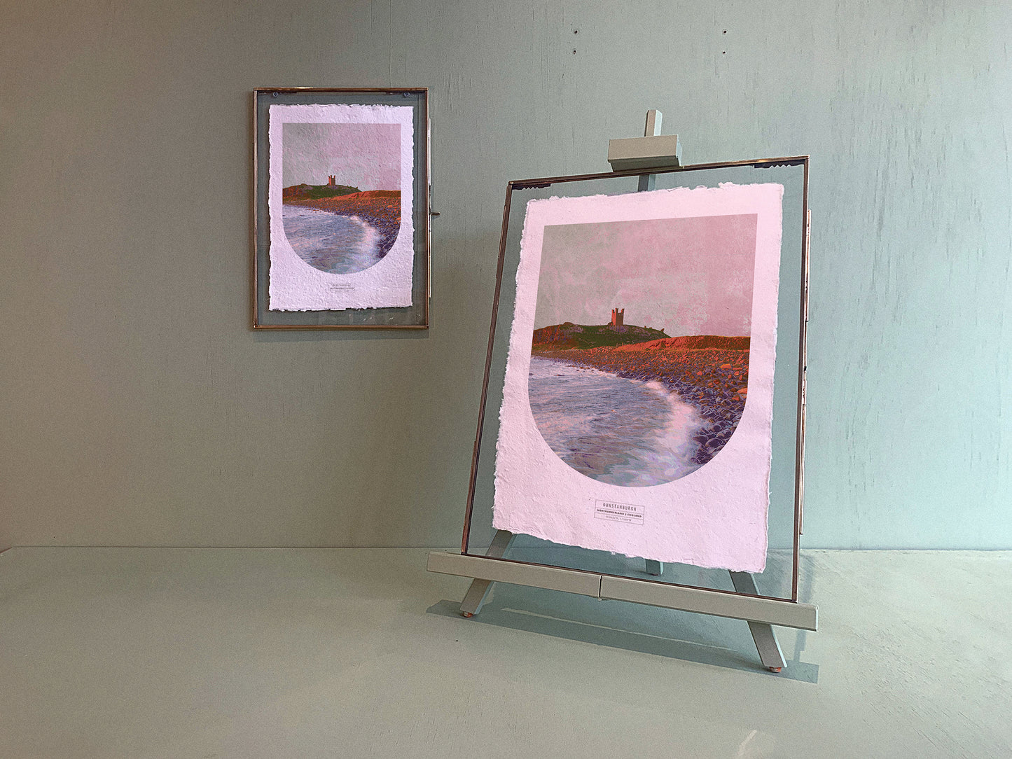 DUNSTANBURGH SKYLINE ART PRINT