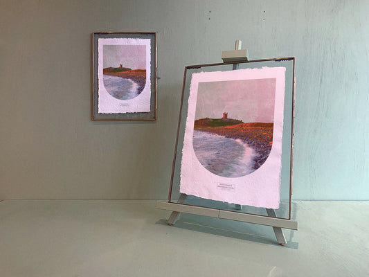 DUNSTANBURGH SKYLINE ART PRINT