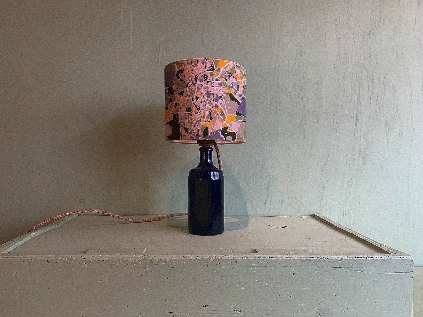 DURHAM MAP LAMPSHADE