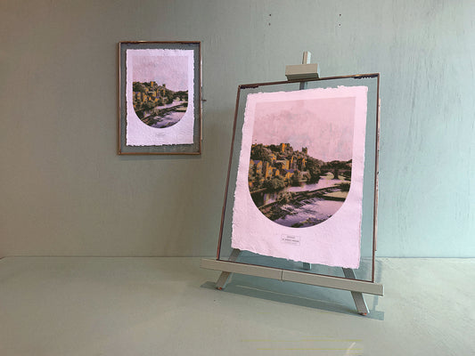 DURHAM SKYLINE ART PRINT