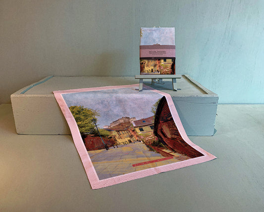 EDINBURGH SKYLINE TEATOWEL