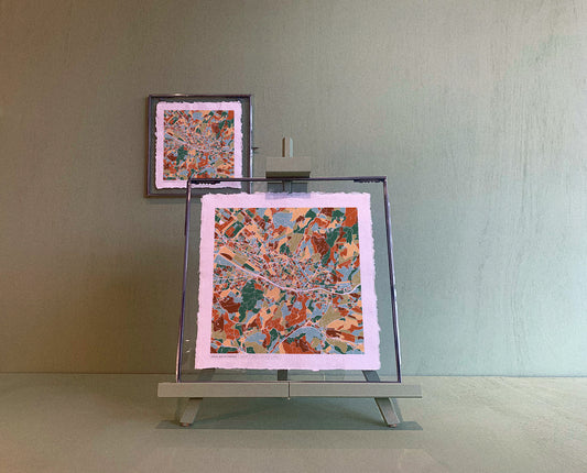 FLORENCE MAP ART PRINT