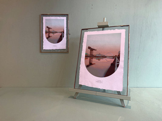 GLASGOW SKYLINE ART PRINT