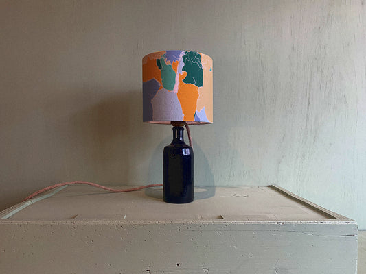 LAGO DI BRAIES MAP LAMPSHADE