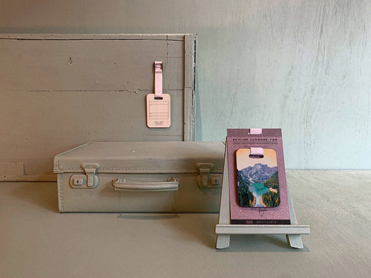 LAGO DI BRAIES SKYLINE LUGGAGE TAG