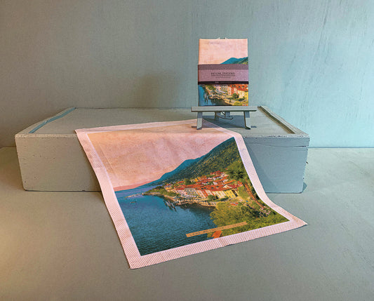 LAGO MAGGIORE SKYLINE TEATOWEL