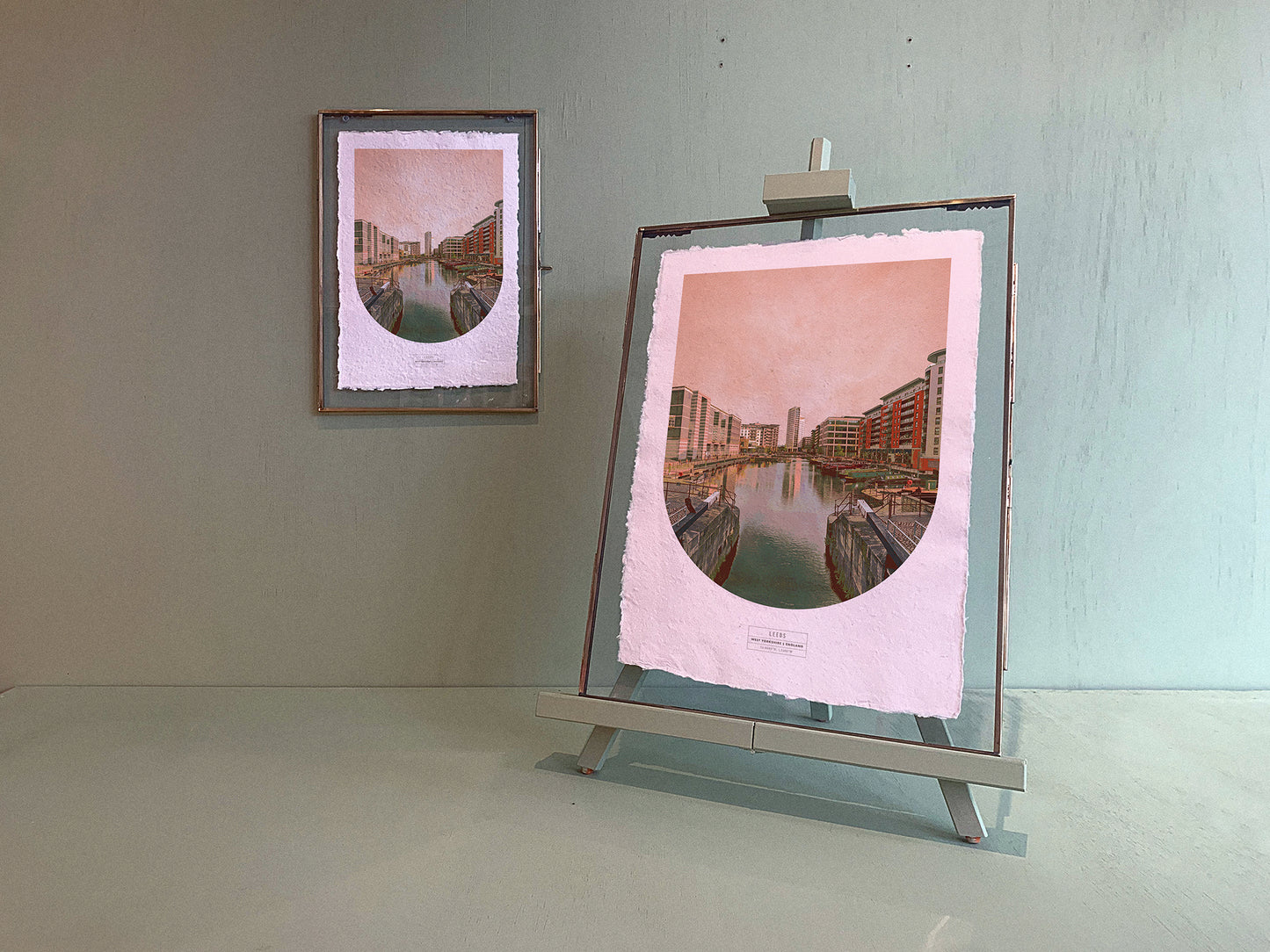 LEEDS SKYLINE ART PRINT