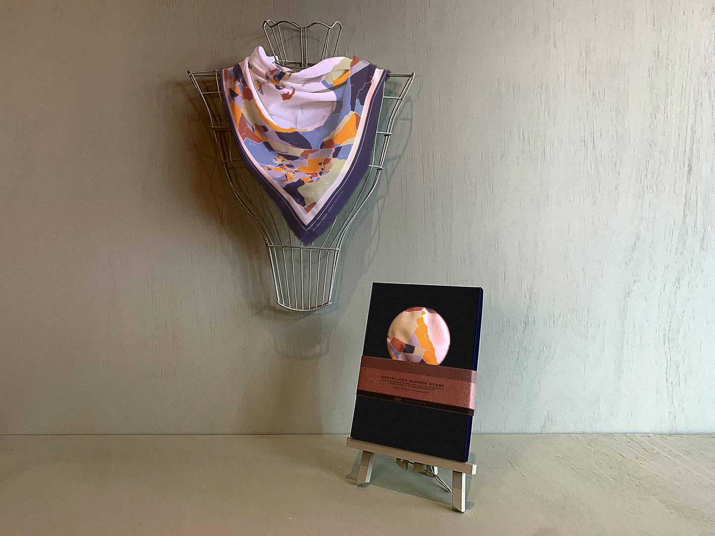 LINDISFARNE MAP SCARF