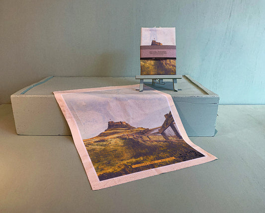 LINDISFARNE SKYLINE TEATOWEL