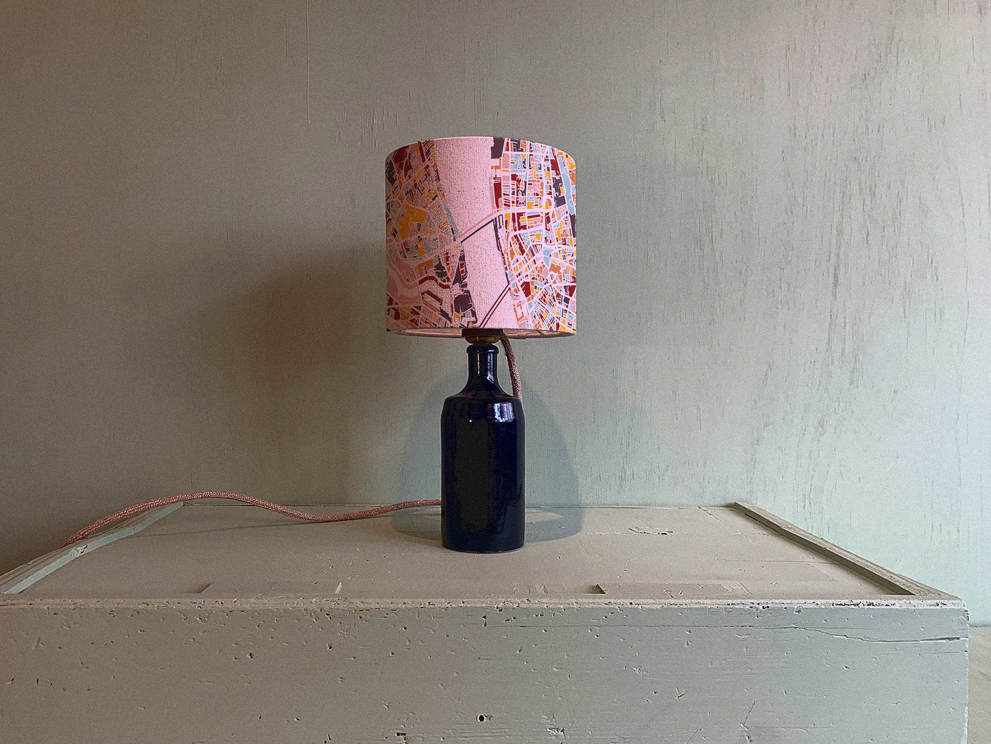 LIVERPOOL MAP LAMPSHADE