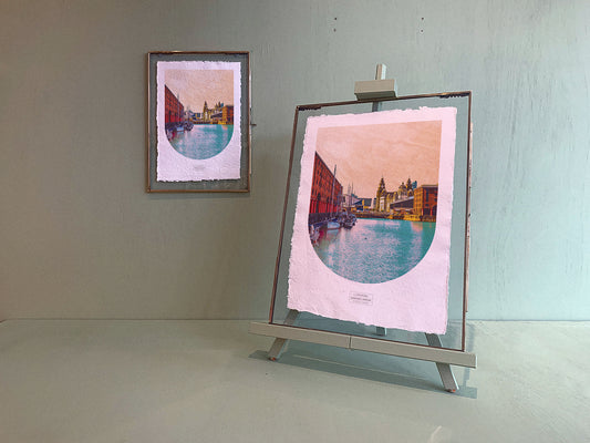 LIVERPOOL SKYLINE ART PRINT