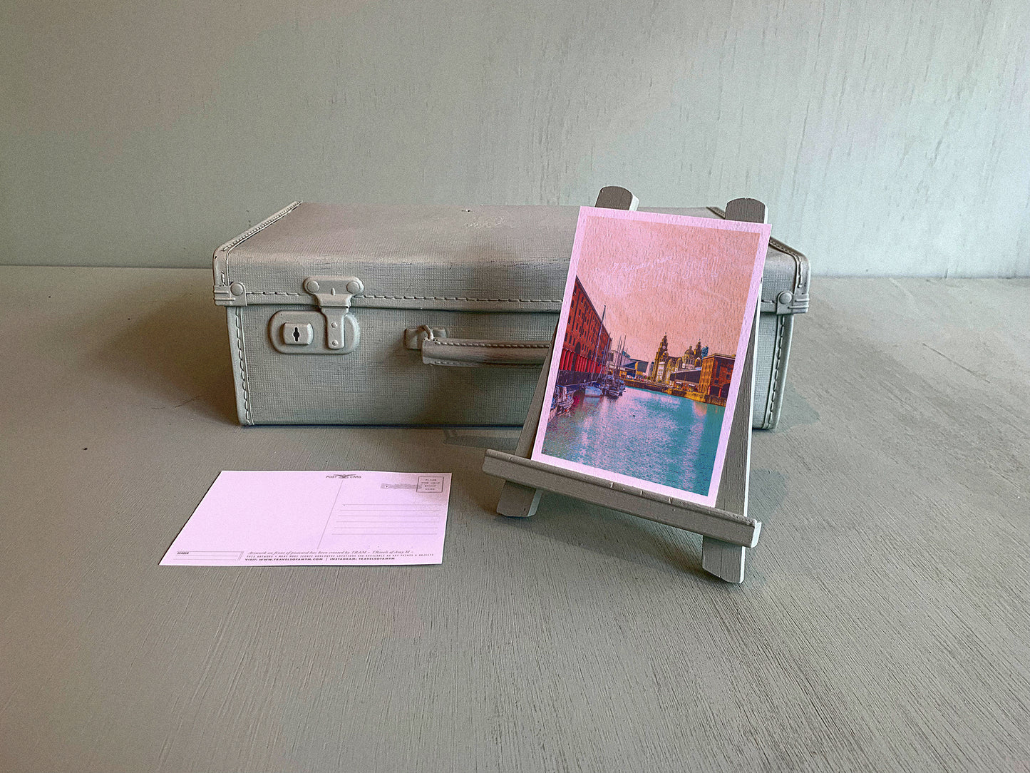 LIVERPOOL SKYLINE POSTCARD