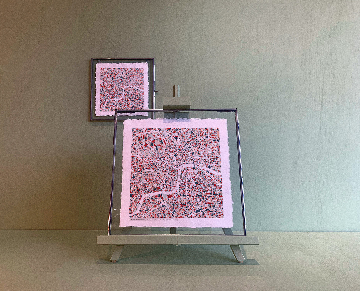 LONDON MAP ART PRINT