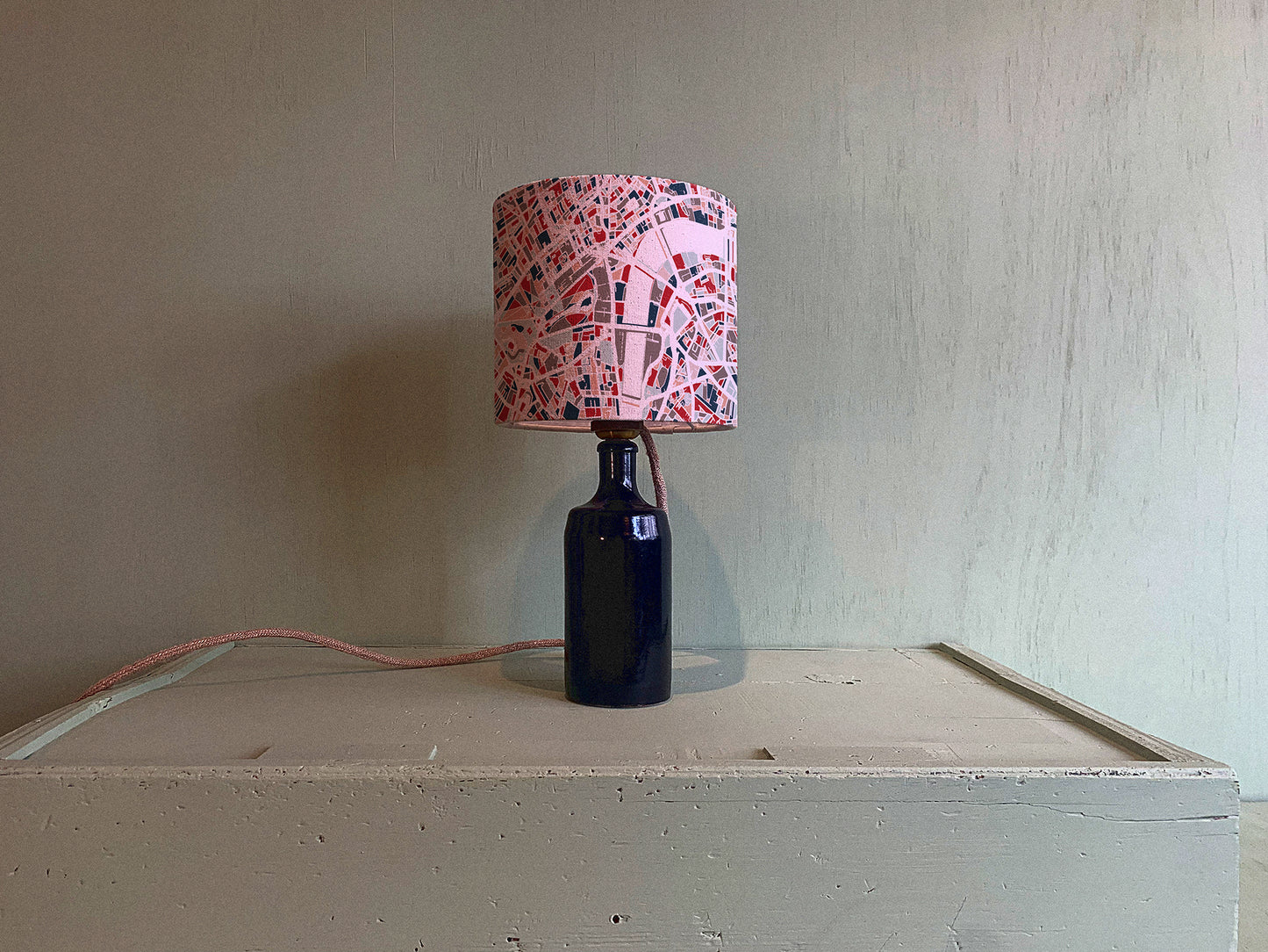 LONDON MAP LAMPSHADE