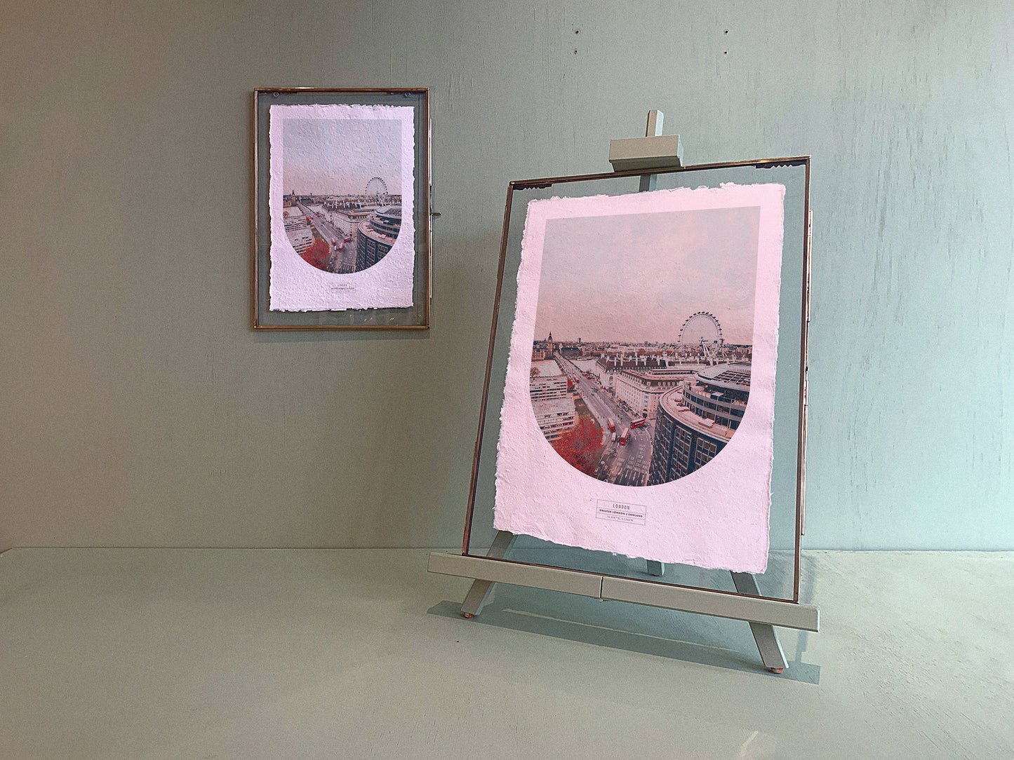 LONDON SKYLINE ART PRINT