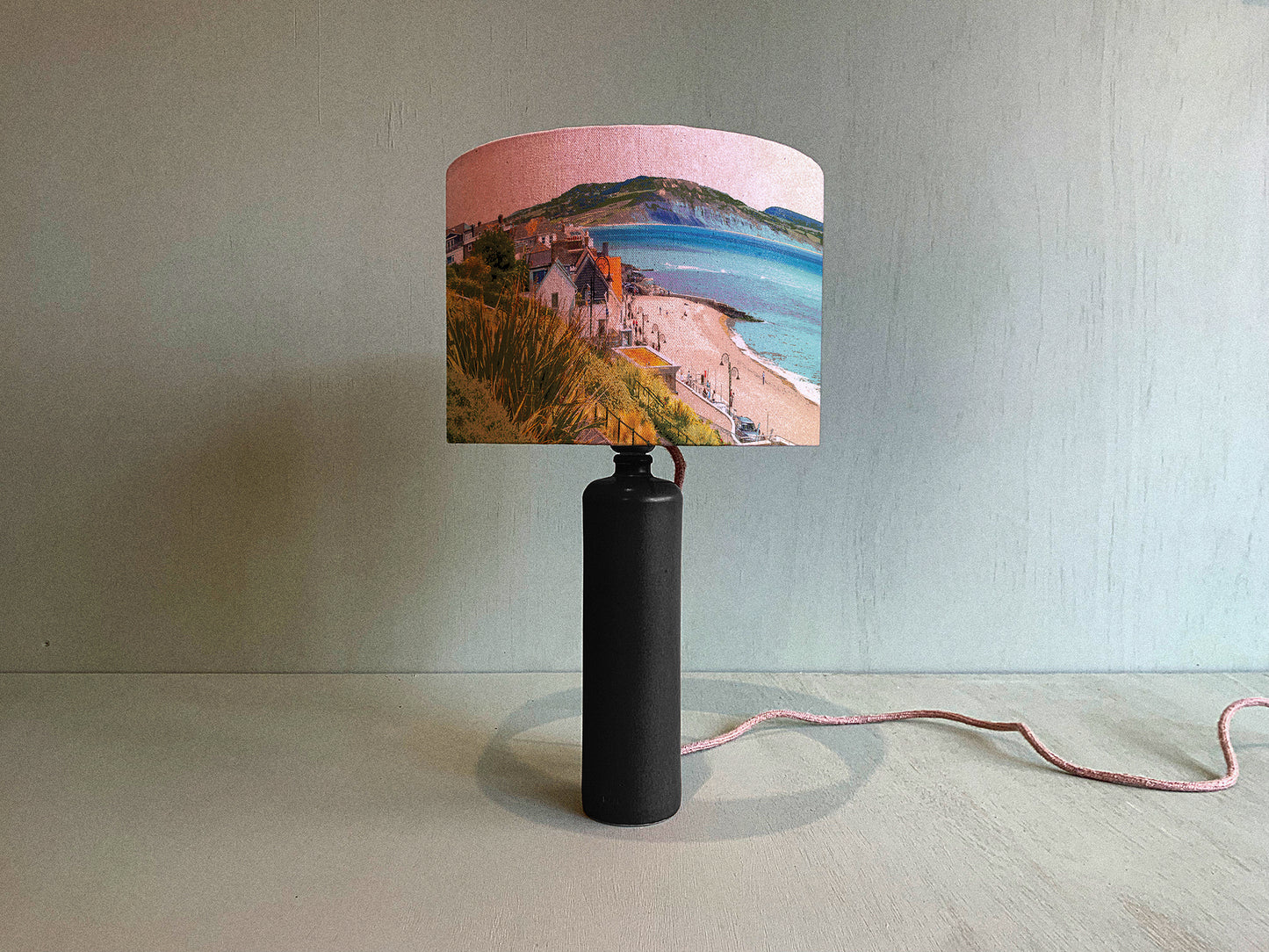 LYME REGIS SKYLINE LAMPSHADE