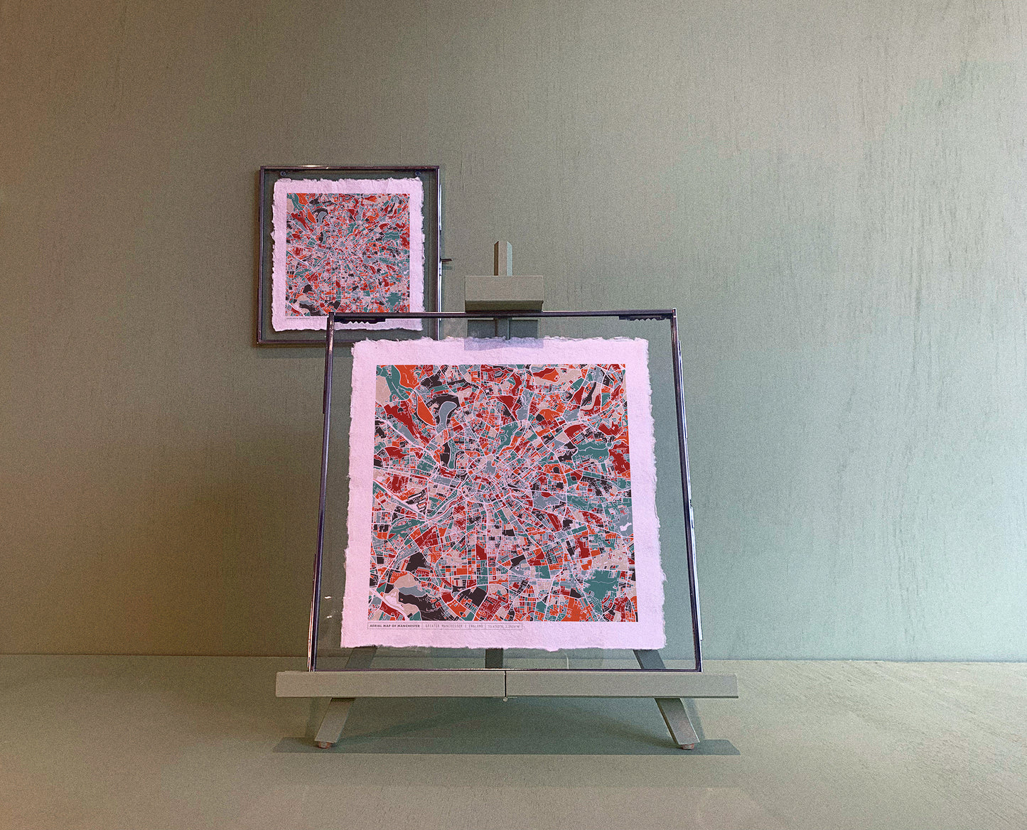 MANCHESTER MAP ART PRINT