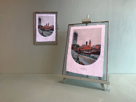 MANCHESTER SKYLINE ART PRINT