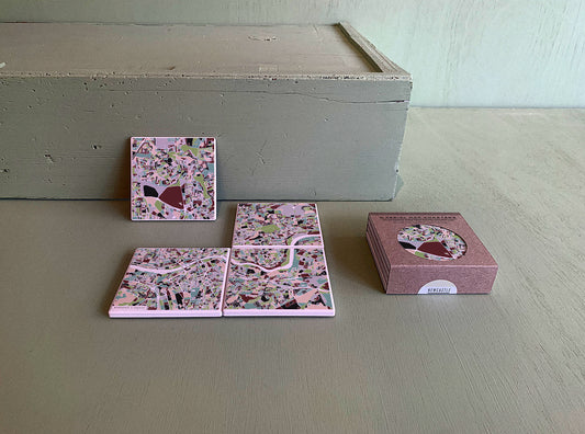 NEWCASTLE MAP COASTERS