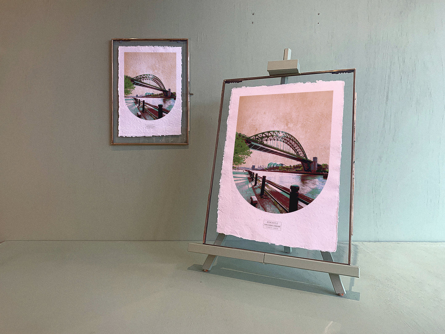 NEWCASTLE SKYLINE ART PRINT