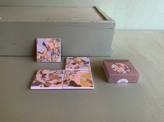 NORWICH MAP COASTERS