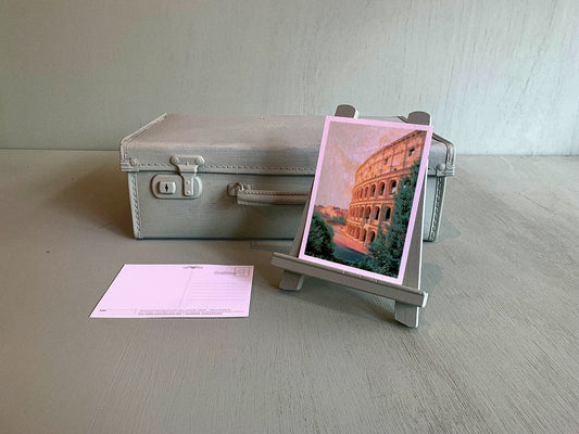 ROME SKYLINE POSTCARD