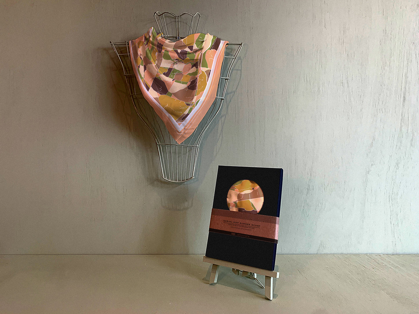 SYCAMORE GAP MAP SCARF